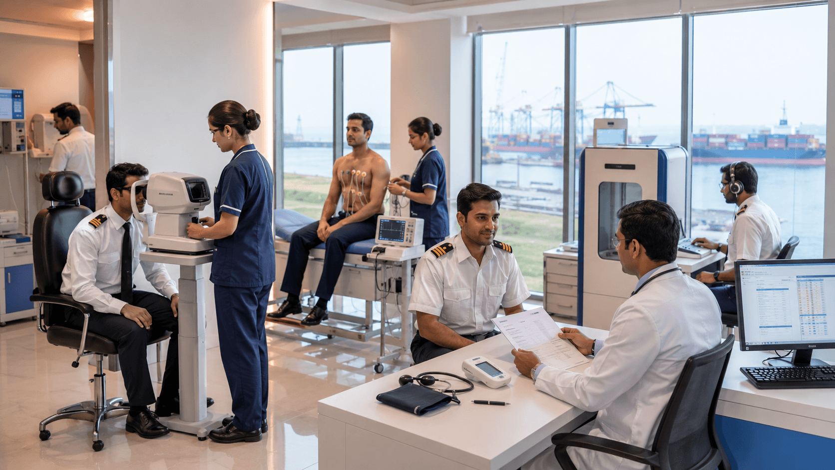 DG Shipping Medical Examination
